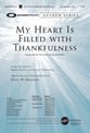 My Heart Is Filled with Thankfulness SATB choral sheet music cover